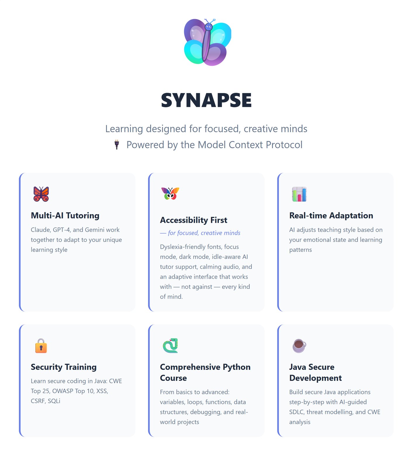 SYNAPSE homepage